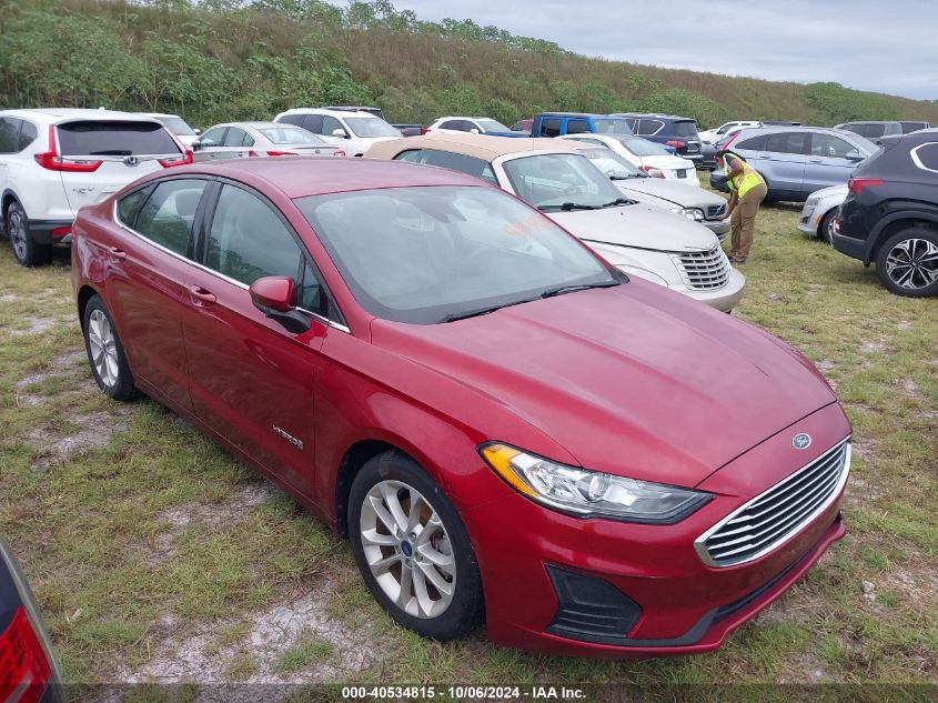 3FA6P0LU9KR222274 2019 FORD FUSION - Image 1