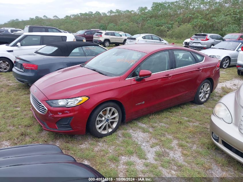 3FA6P0LU9KR222274 2019 FORD FUSION - Image 2