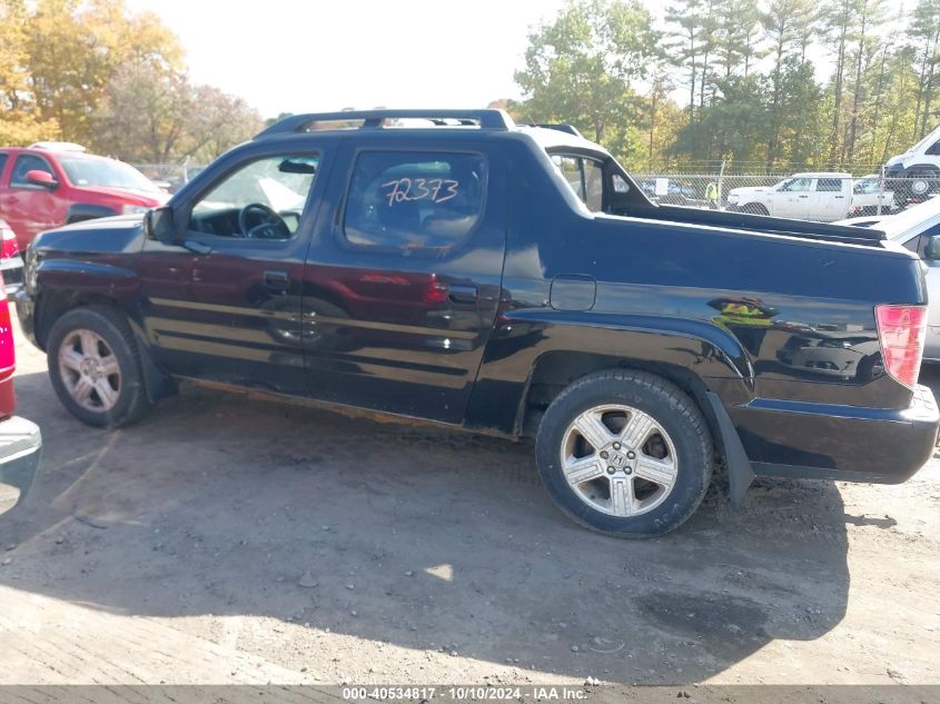 2010 Honda Ridgeline Rtl VIN: 5FPYK1F59AB503879 Lot: 40534817