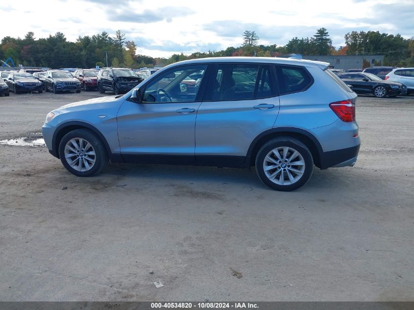 2014 BMW X3 XDRIVE28I - 5UXWX9C59E0D37745