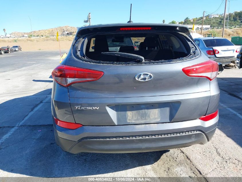 2017 Hyundai Tucson Se VIN: KM8J23A43HU570091 Lot: 40534822