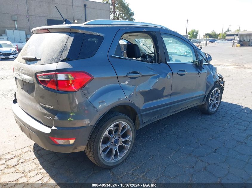 VIN MAJ6S3KL9LC371096 2020 Ford Ecosport, Titanium no.4