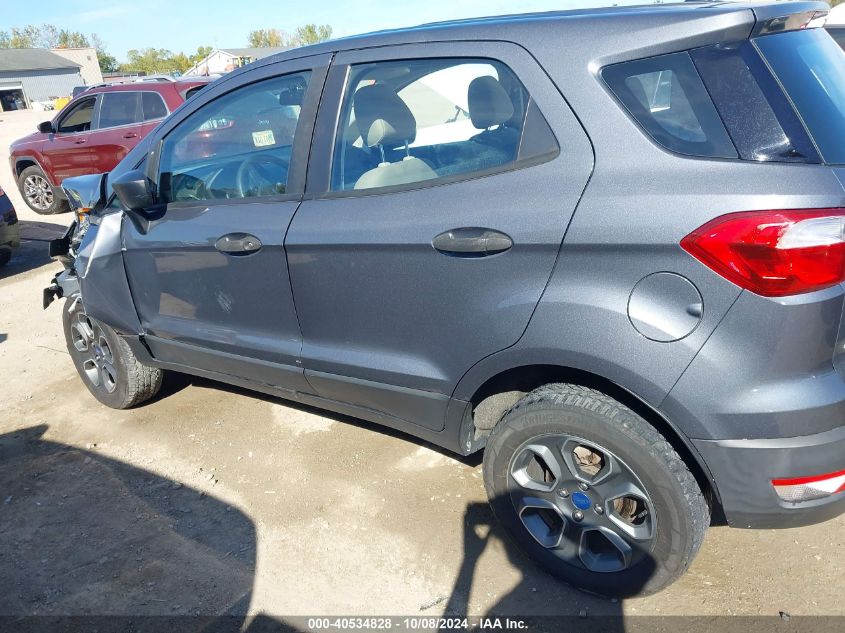 2019 Ford Ecosport S VIN: MAJ6S3FL3KC281001 Lot: 40534828