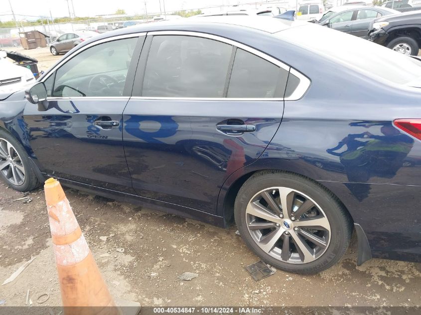 2018 Subaru Legacy 2.5I Limited VIN: 4S3BNAN61J3008038 Lot: 40534847