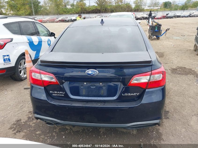 2018 Subaru Legacy 2.5I Limited VIN: 4S3BNAN61J3008038 Lot: 40534847