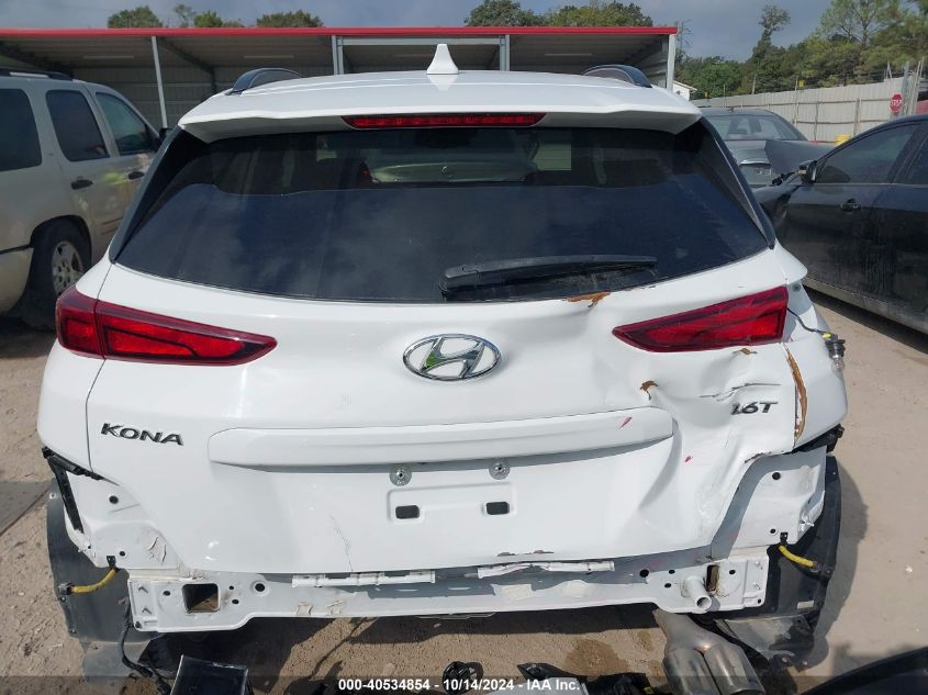2022 Hyundai Kona N Line VIN: KM8K33A3XNU795452 Lot: 40534854
