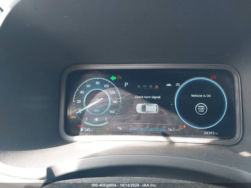 2022 Hyundai Kona N Line VIN: KM8K33A3XNU795452 Lot: 40534854