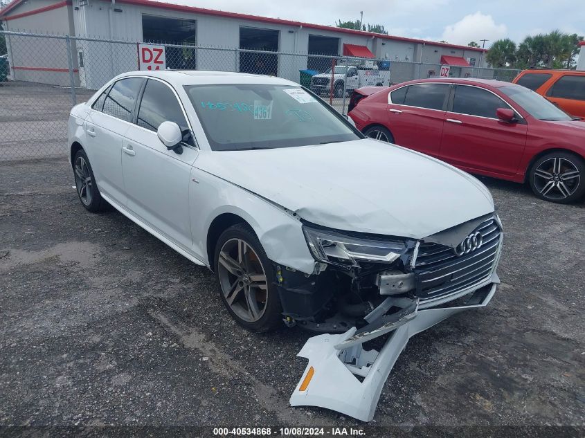 WAULMAF41JN009535 2018 AUDI A4 - Image 1