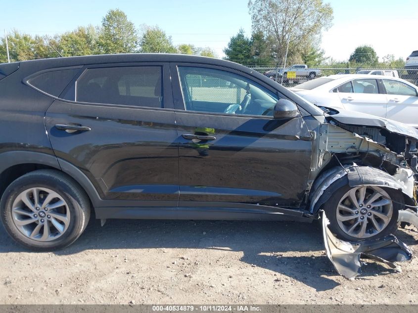 2018 Hyundai Tucson Se VIN: KM8J2CA4XJU624931 Lot: 40534879