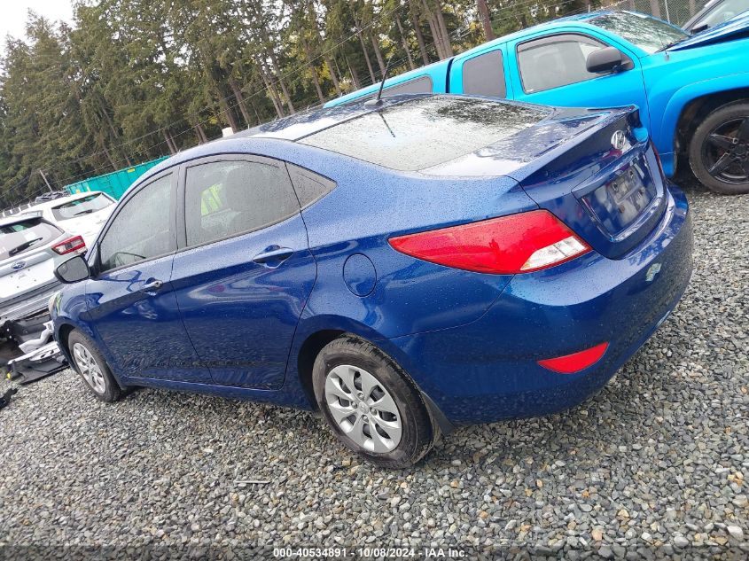 2016 Hyundai Accent Se VIN: KMHCT4AE5GU049506 Lot: 40534891