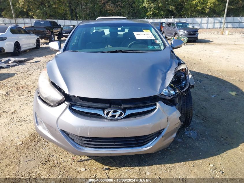 KMHDH4AE4DU927895 2013 Hyundai Elantra Gls