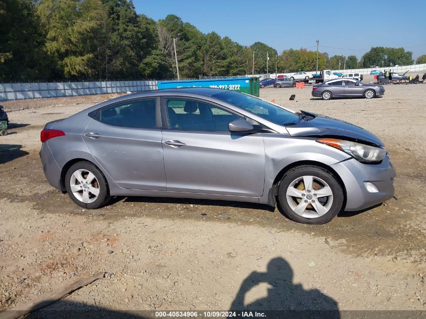 KMHDH4AE4DU927895 2013 Hyundai Elantra Gls