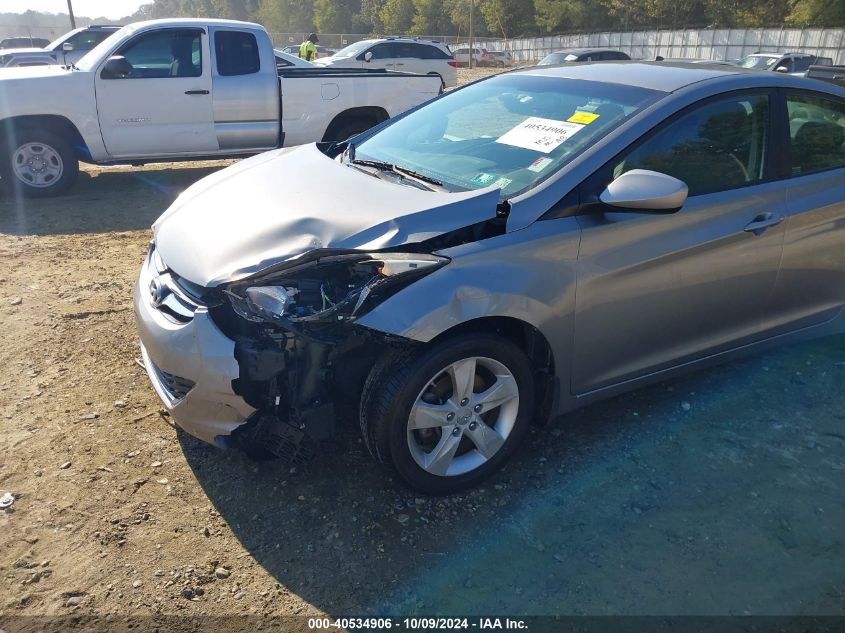 KMHDH4AE4DU927895 2013 Hyundai Elantra Gls