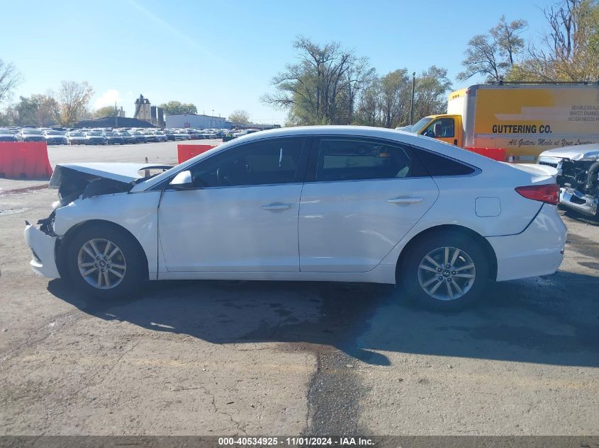 2015 Hyundai Sonata Se VIN: 5NPE24AF6FH234746 Lot: 40534925