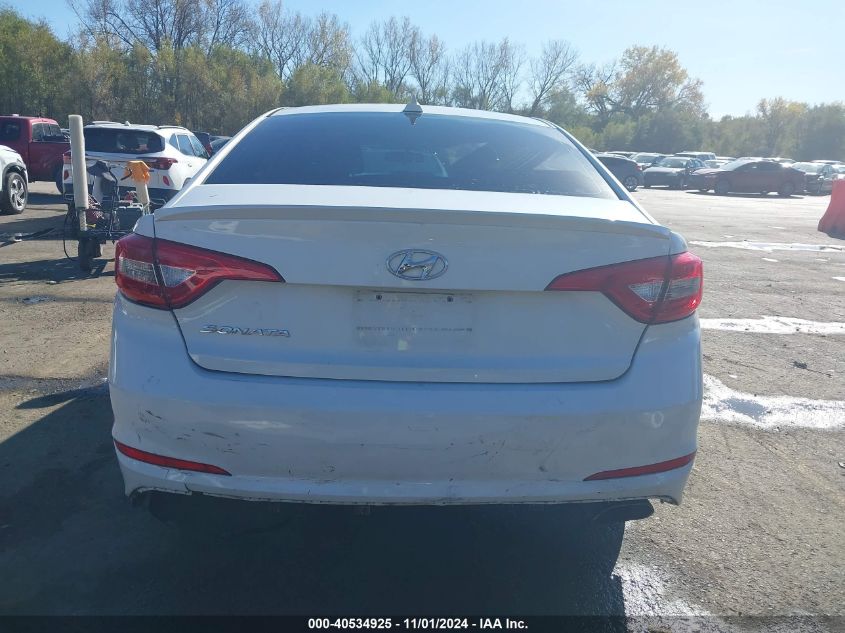 2015 Hyundai Sonata Se VIN: 5NPE24AF6FH234746 Lot: 40534925