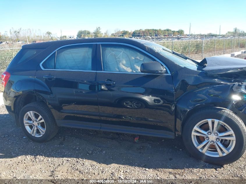 2017 Chevrolet Equinox Ls VIN: 2GNALBEK6H1554510 Lot: 40534935