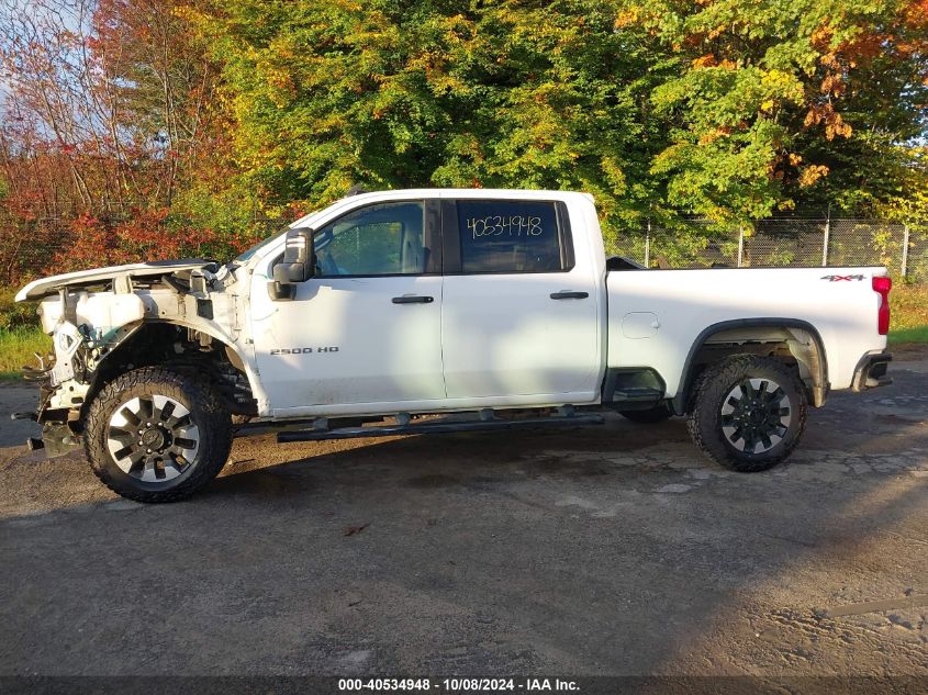 2020 Chevrolet Silverado 2500Hd 4Wd Standard Bed Custom VIN: 1GC4YME70LF303255 Lot: 40534948