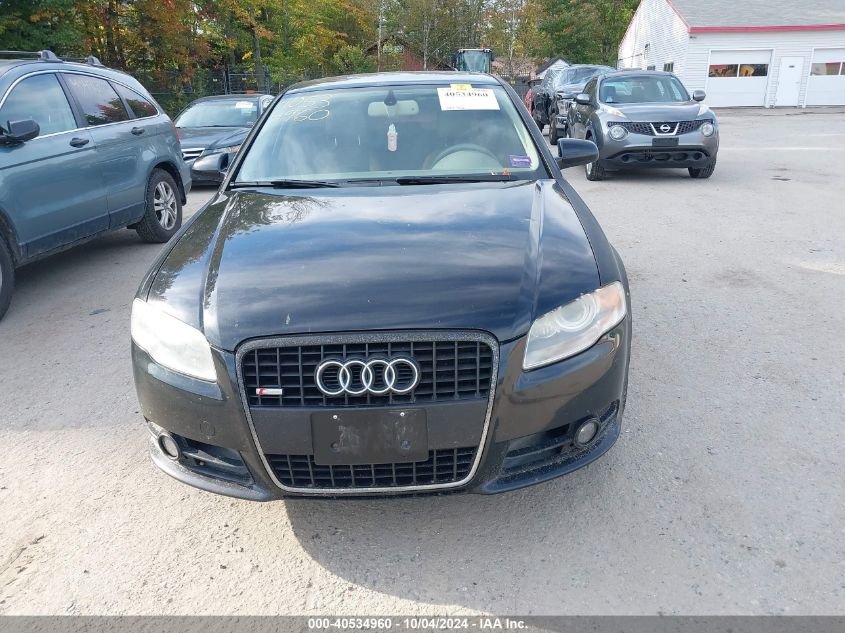 WAUDF78E18A096295 2008 Audi A4 2.0T