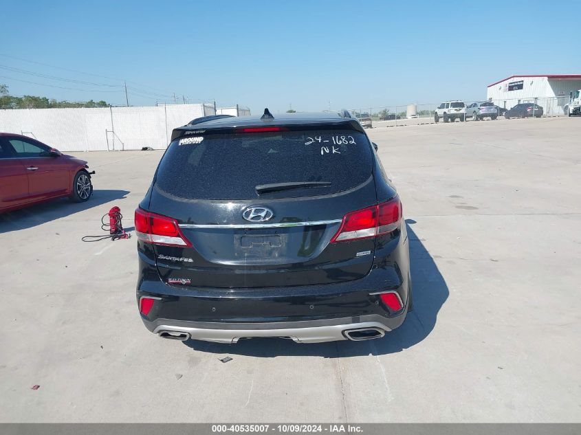 KM8SR4HF0JU283147 2018 Hyundai Santa Fe Se/Limited