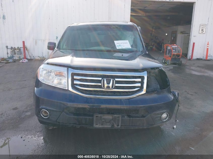 2012 Honda Pilot Ex VIN: 5FNYF4H45CB022159 Lot: 40535018