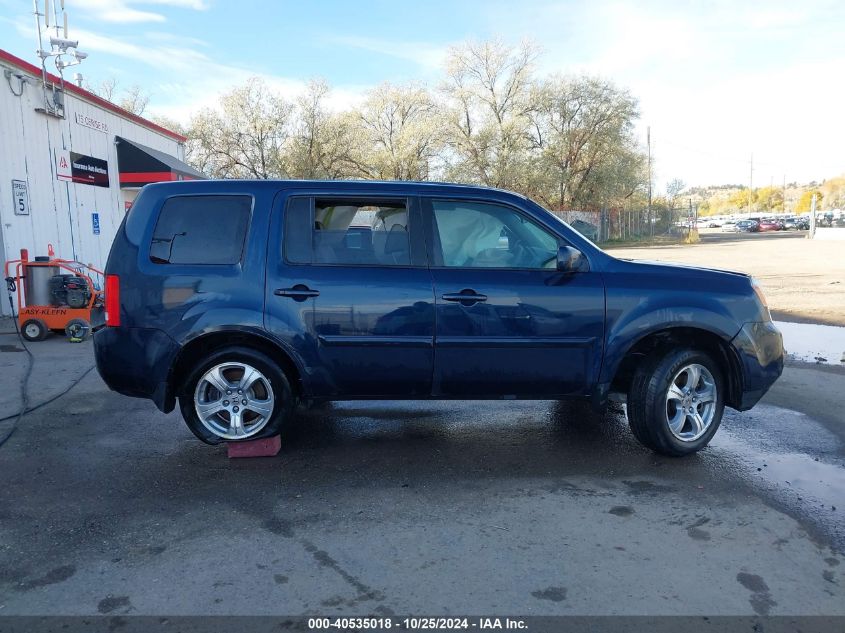 2012 Honda Pilot Ex VIN: 5FNYF4H45CB022159 Lot: 40535018