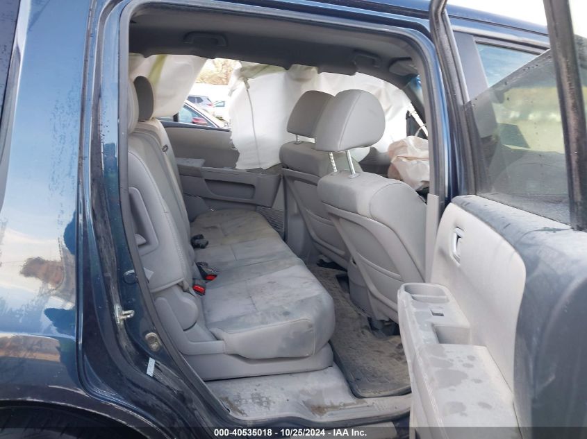 2012 Honda Pilot Ex VIN: 5FNYF4H45CB022159 Lot: 40535018