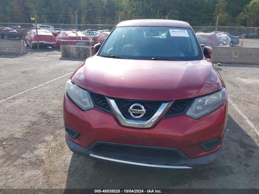 KNMAT2MV9FP534062 2015 Nissan Rogue S