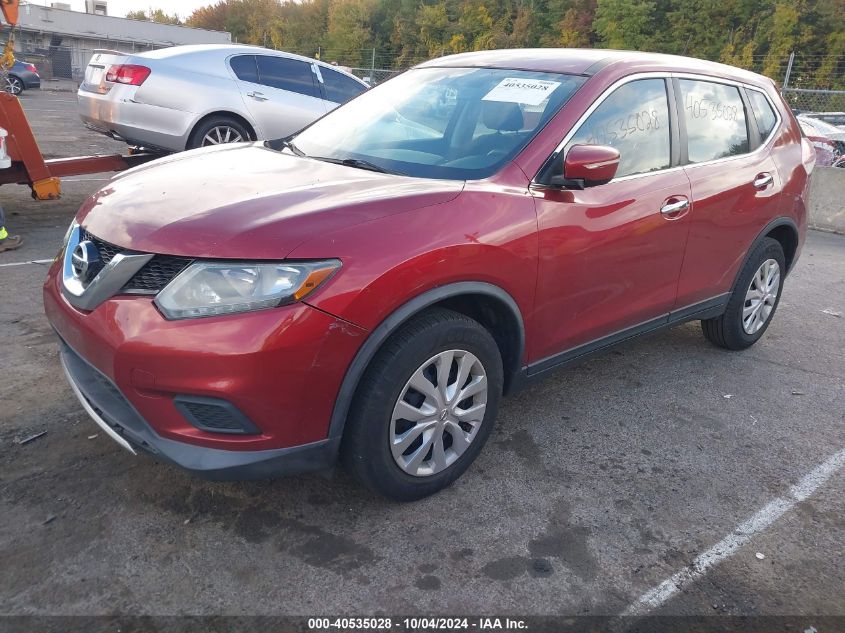 KNMAT2MV9FP534062 2015 NISSAN ROGUE - Image 2