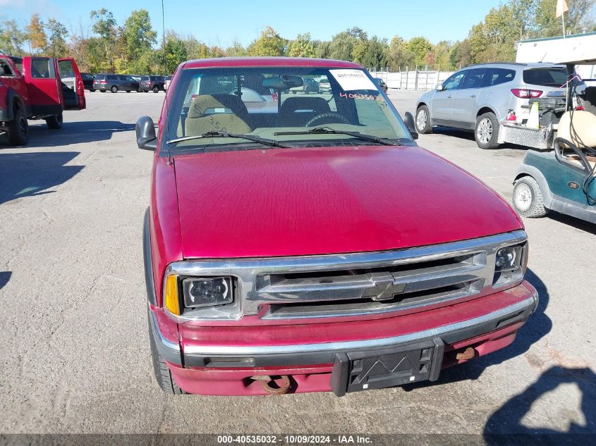 1996 Chevrolet S Truck S10 VIN: 1GCDT14X1T8100183 Lot: 40535032