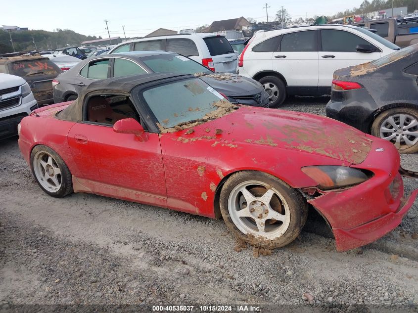 2001 Honda S2000 VIN: JHMAP11421T000541 Lot: 40535037