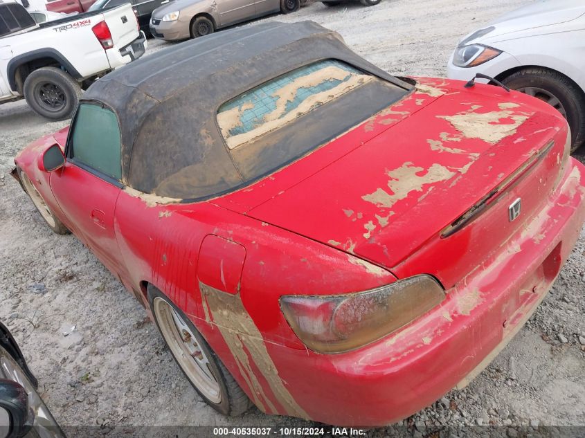 2001 Honda S2000 VIN: JHMAP11421T000541 Lot: 40535037