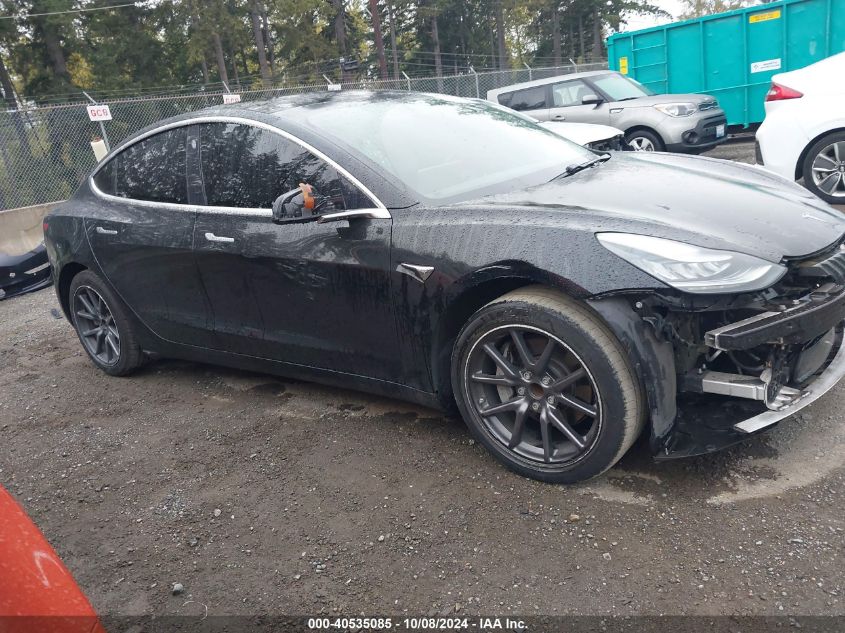 2019 Tesla Model 3 Long Range/Mid Range/Standard Range/Standard Range Plus VIN: 5YJ3E1EA3KF316907 Lot: 40535085