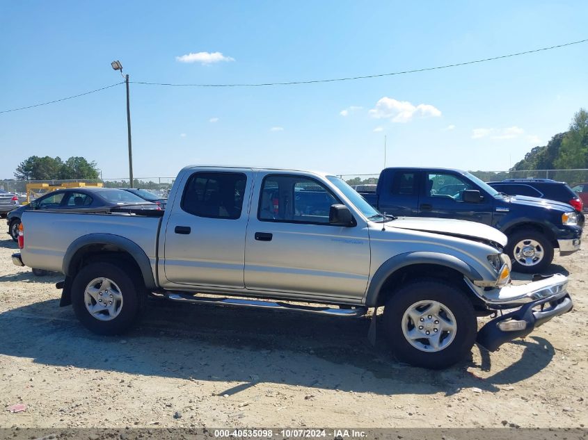 2001 Toyota Tacoma Prerunner V6 VIN: 5TEGN92N41Z743646 Lot: 40535098