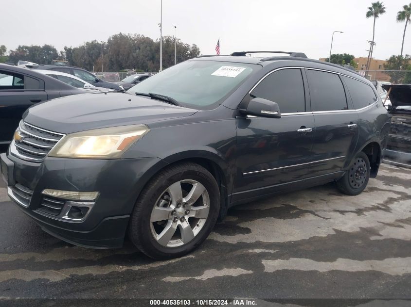 2014 Chevrolet Traverse Ltz VIN: 1GNKRJKD2EJ315492 Lot: 40535103