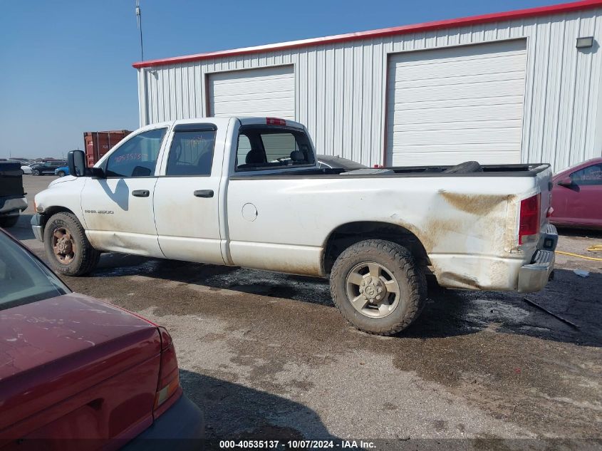 2005 Dodge Ram 2500 St VIN: 3D7KR28D65G856896 Lot: 40535137