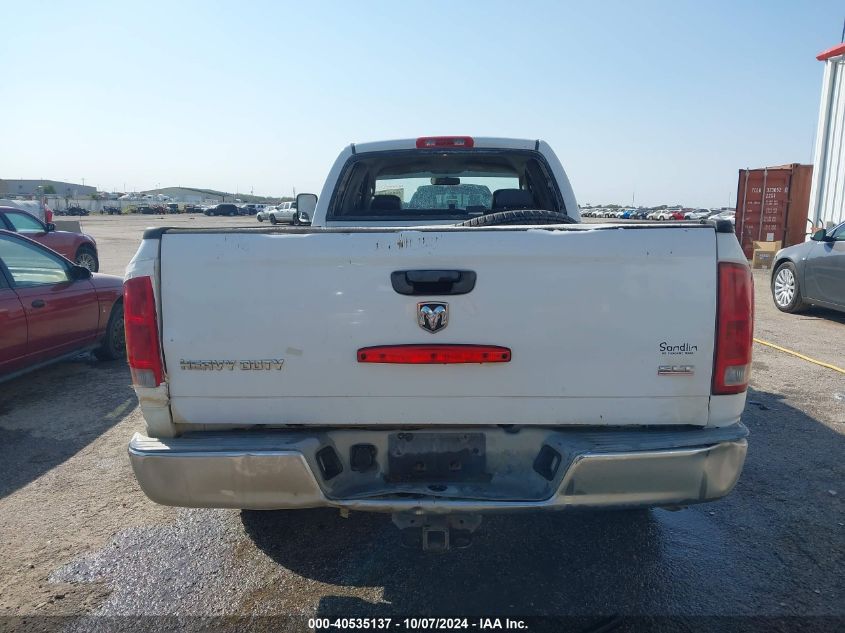 2005 Dodge Ram 2500 St VIN: 3D7KR28D65G856896 Lot: 40535137