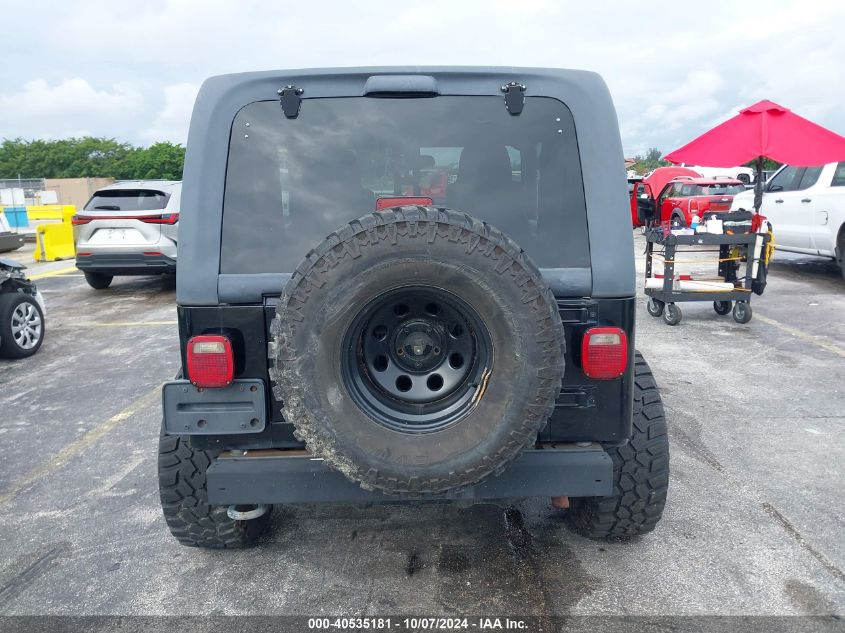 2003 Jeep Wrangler Sahara VIN: 1J4FA59S03P367544 Lot: 40535181