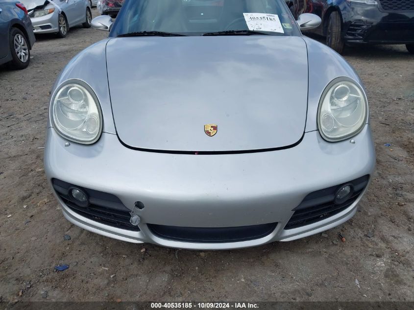 WP0AB298X7U780823 2007 Porsche Cayman S