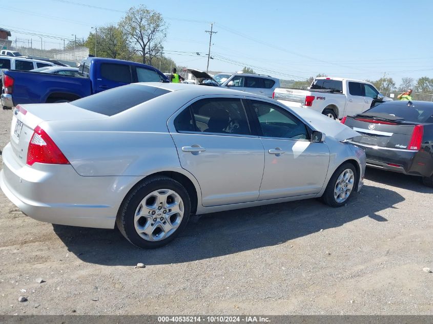 2010 Ford Fusion Se VIN: 3FAHP0HG0AR201887 Lot: 40535214