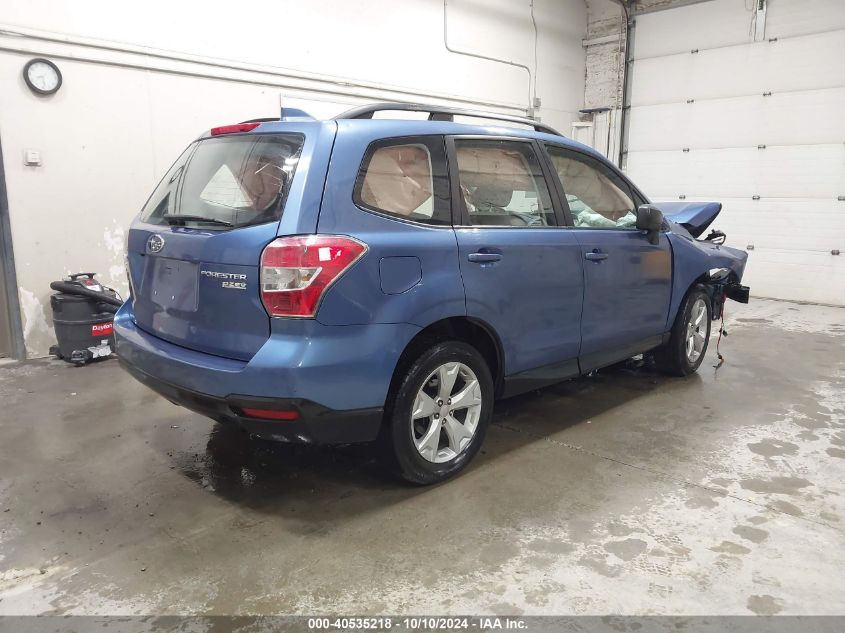 VIN JF2SJABC2GH556326 2016 Subaru Forester, 2.5I no.4