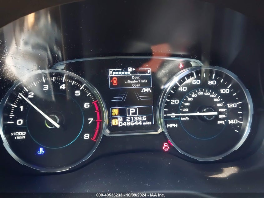 VIN JF2SJAWC6JH469059 2018 SUBARU FORESTER 2.5I TOURING