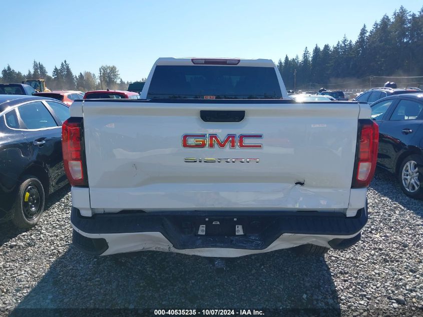 2023 GMC Sierra 1500 4Wd Standard Box Pro VIN: 1GTRUAEK9PZ227446 Lot: 40535235