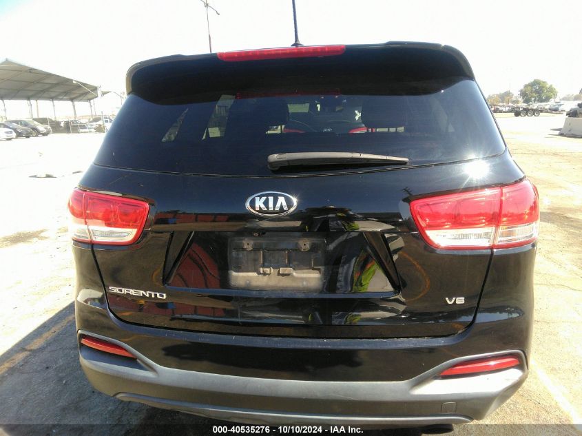 2016 KIA SORENTO 3.3L LX - 5XYPGDA50GG138301