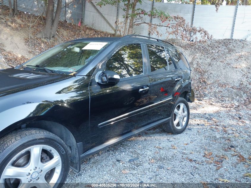 2008 Mercedes-Benz Ml 350 4Matic VIN: 4JGBB86E08A372265 Lot: 40535296