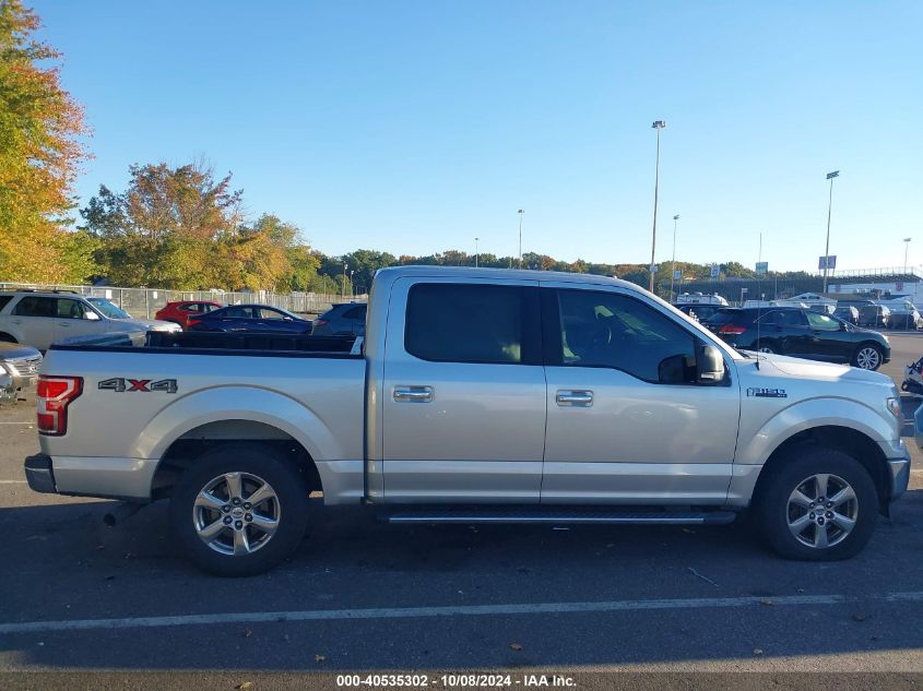 2018 Ford F-150 Supercrew VIN: 1FTEW1EP9JFA43525 Lot: 40535302