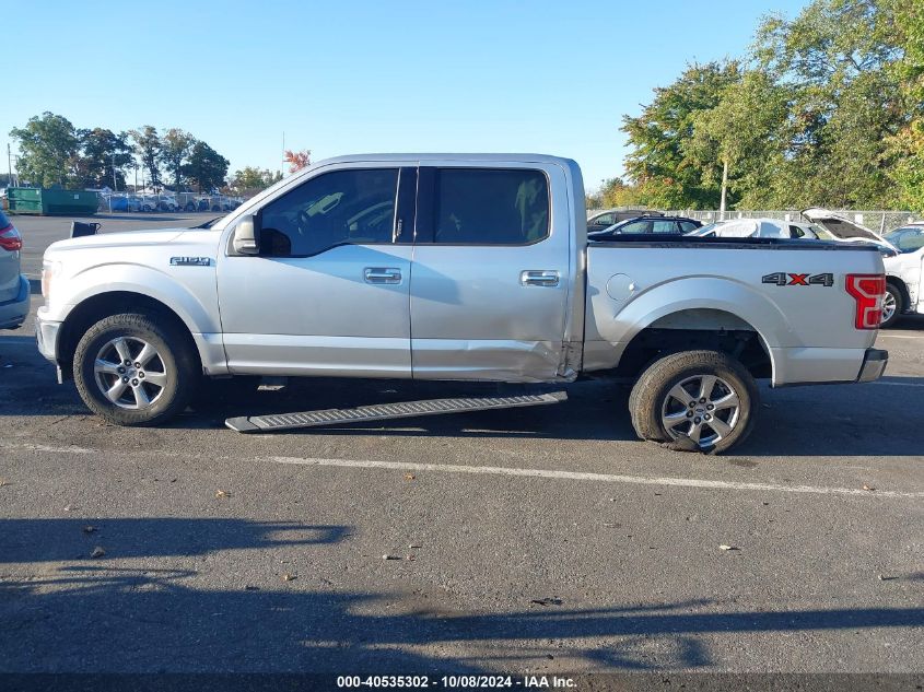 2018 Ford F-150 Supercrew VIN: 1FTEW1EP9JFA43525 Lot: 40535302