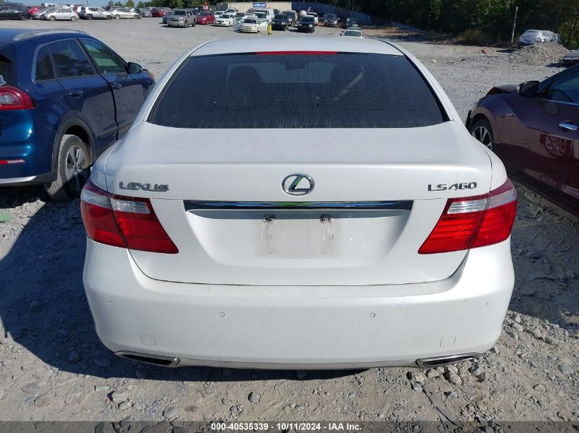 2008 Lexus Ls 460 VIN: JTHBL46F785069476 Lot: 40535339