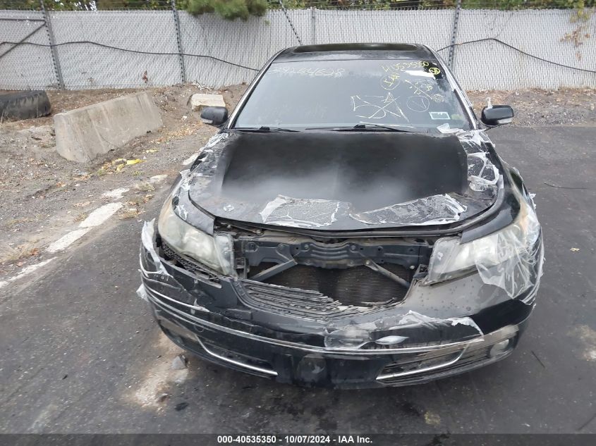 2012 Acura Tl 3.7 VIN: 19UUA9F58CA011897 Lot: 40535350