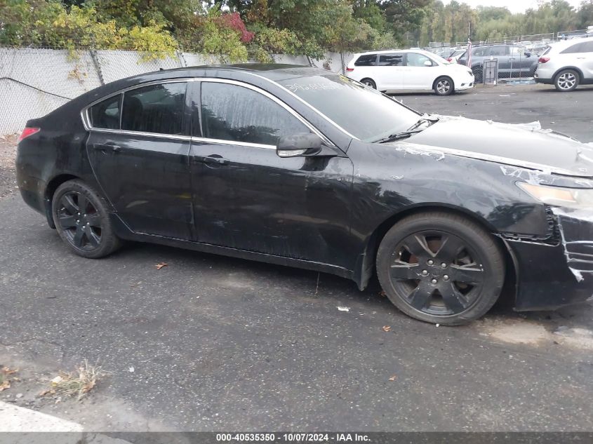 2012 Acura Tl 3.7 VIN: 19UUA9F58CA011897 Lot: 40535350