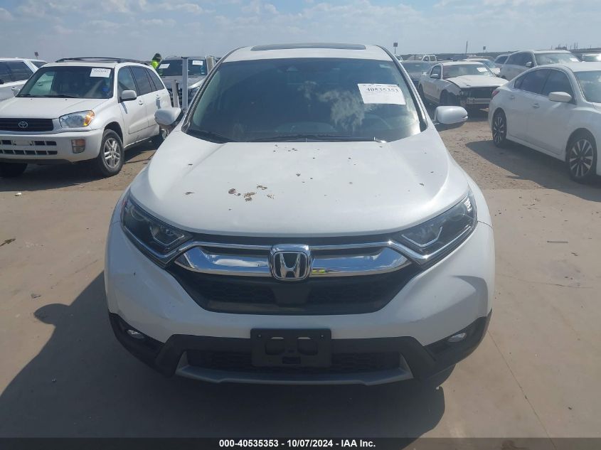 2019 Honda Cr-V Ex-L VIN: 5J6RW1H8XKA016347 Lot: 40535353